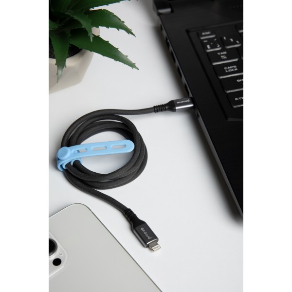 Фото - Кабель Proove ReGen Silicone Type-C to Lightning 27W 2m Black (CCRS60002121)